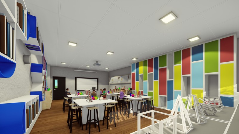 kids learning in practical way