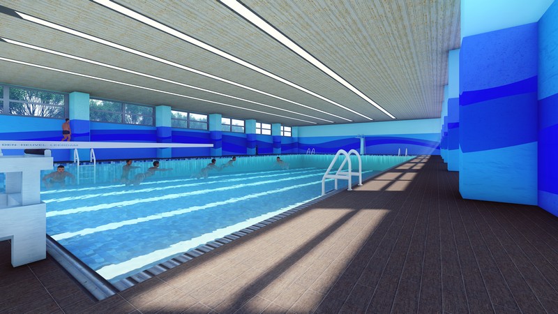 Swimming competition